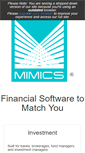 Mobile Screenshot of mimics.com